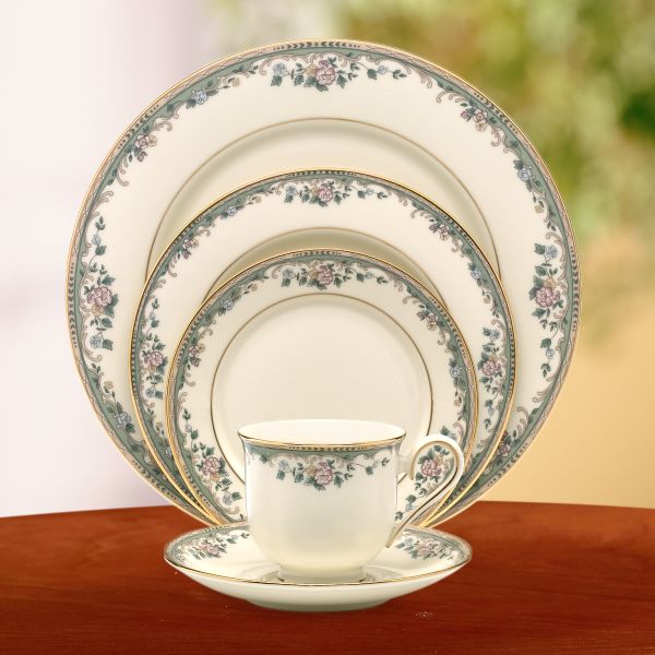 Lenox Spring Vista Fine Bone China – 5 Piece Setting - The Teapot ...