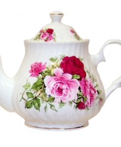 Summertime Rose 6 Cup Teapot