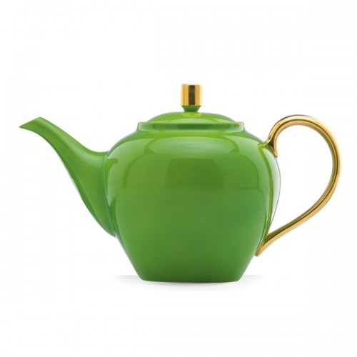 Emerald Green Cast Iron Teapot - The Teapot Shoppe, Inc.