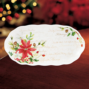 Winter Meadow Hors D'oeuvres Tray by Lenox