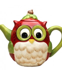 Christmas Owl Teapot