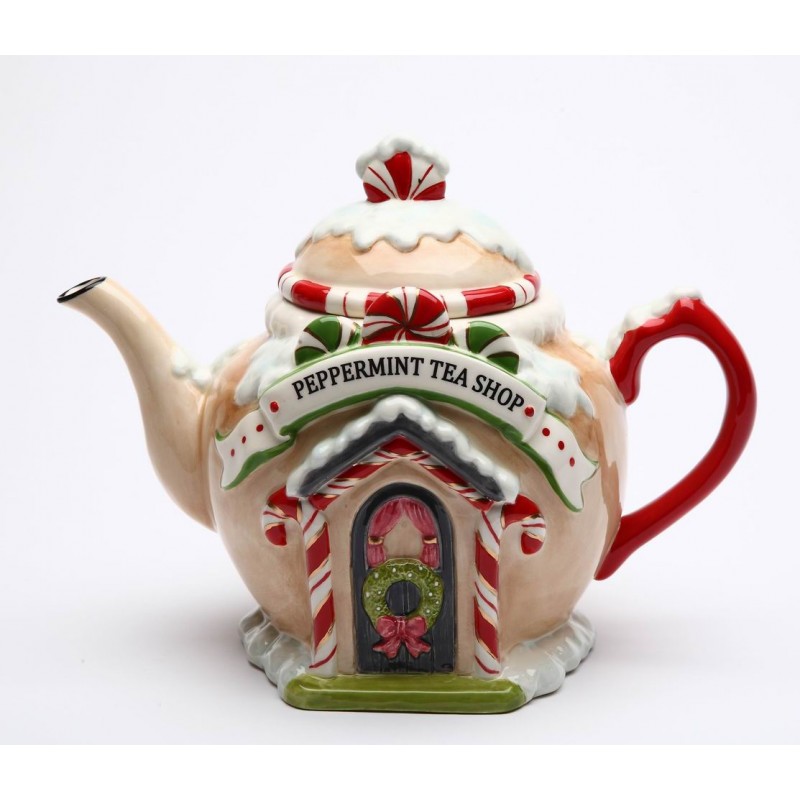 Santa's Village Teapot
