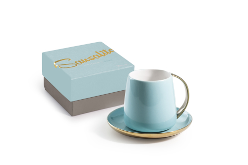Sausalito Ocean Cup and Saucer
