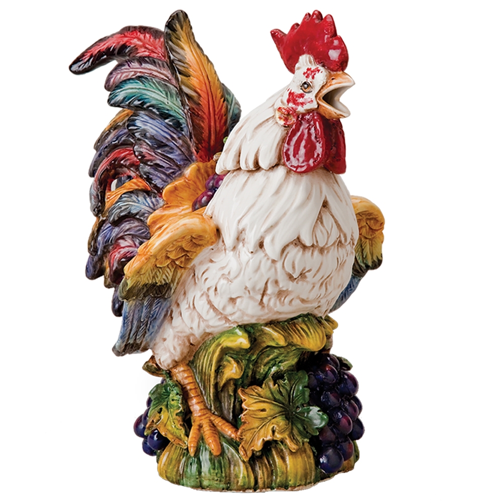 tuscan rooster teapot