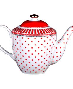 Red Dot Josephine Teapot