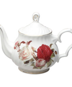 Abundant Bloom Porcelain Teapot