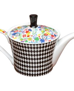 Modern Floral Tea Pot