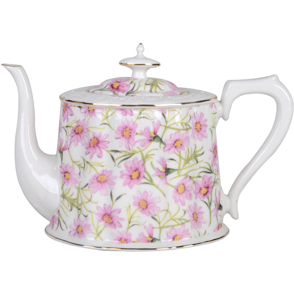 Moda Porcelain Lush Teapot with Infuser 380ml (Box 6) - FY682